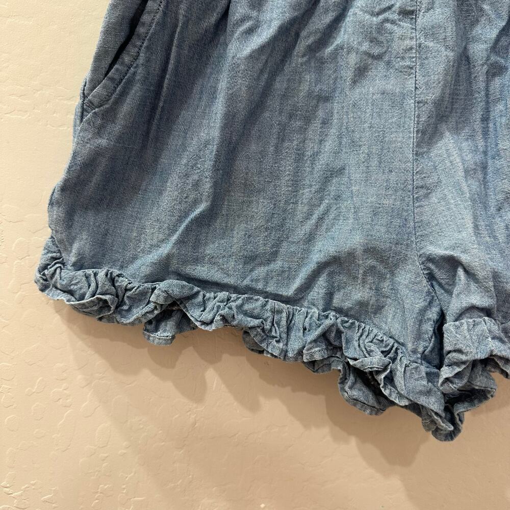 Crewcuts Chambray Ruffle Shortd - Picture 3 of 5